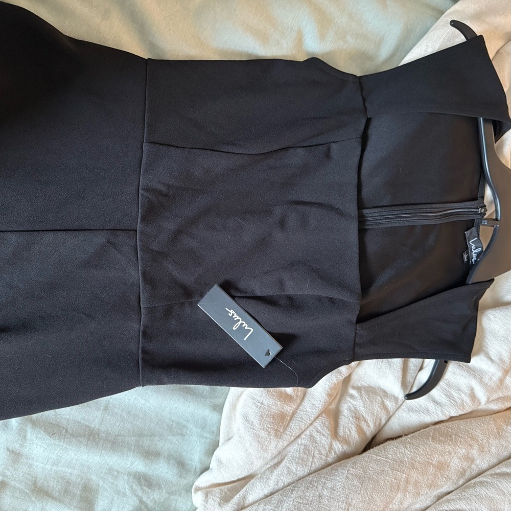 Lulu's Classic Black jumpsuit